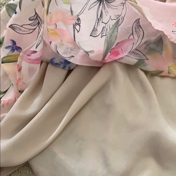 Revolve Floral off the shoulder top - Picture 6 of 6